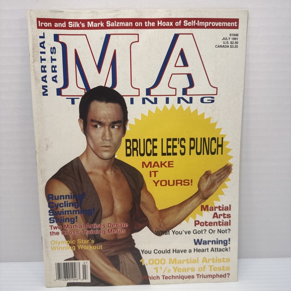 MA Training Magazine July, 1991, Vintage, Collector, Martial Arts, Karate,â MMA